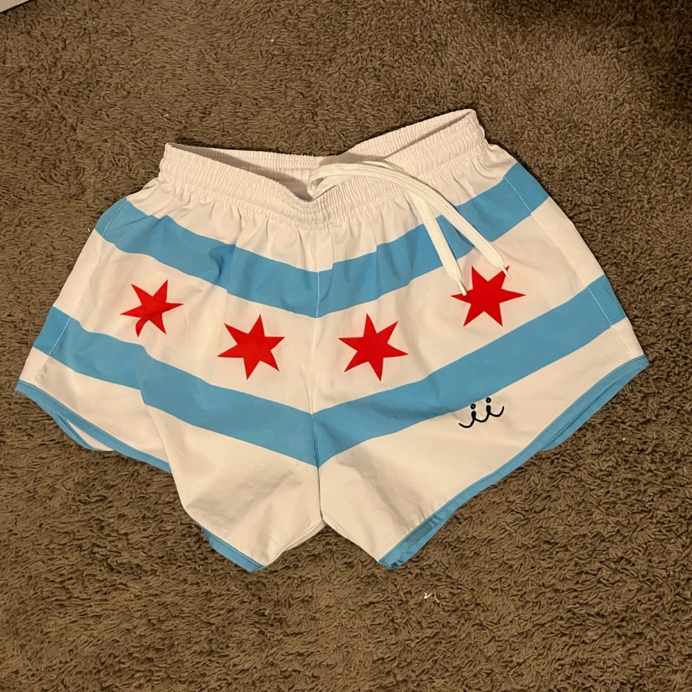 Chicago Flag shorts women’s small